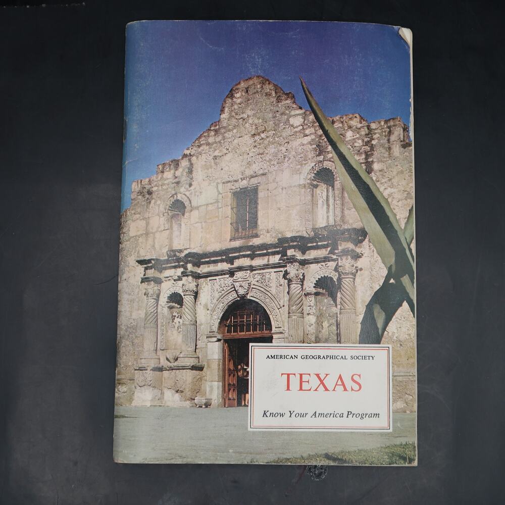 American Geographical Society Know Your America Program Texas Booklet 1968